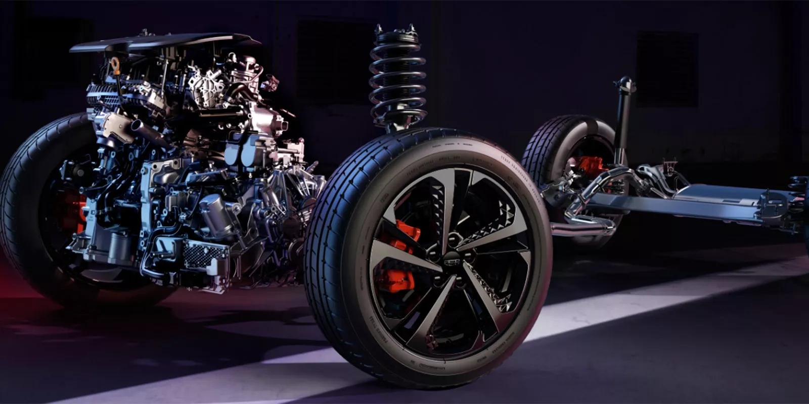 Platformă arhitecturală modulară Geely Coolray