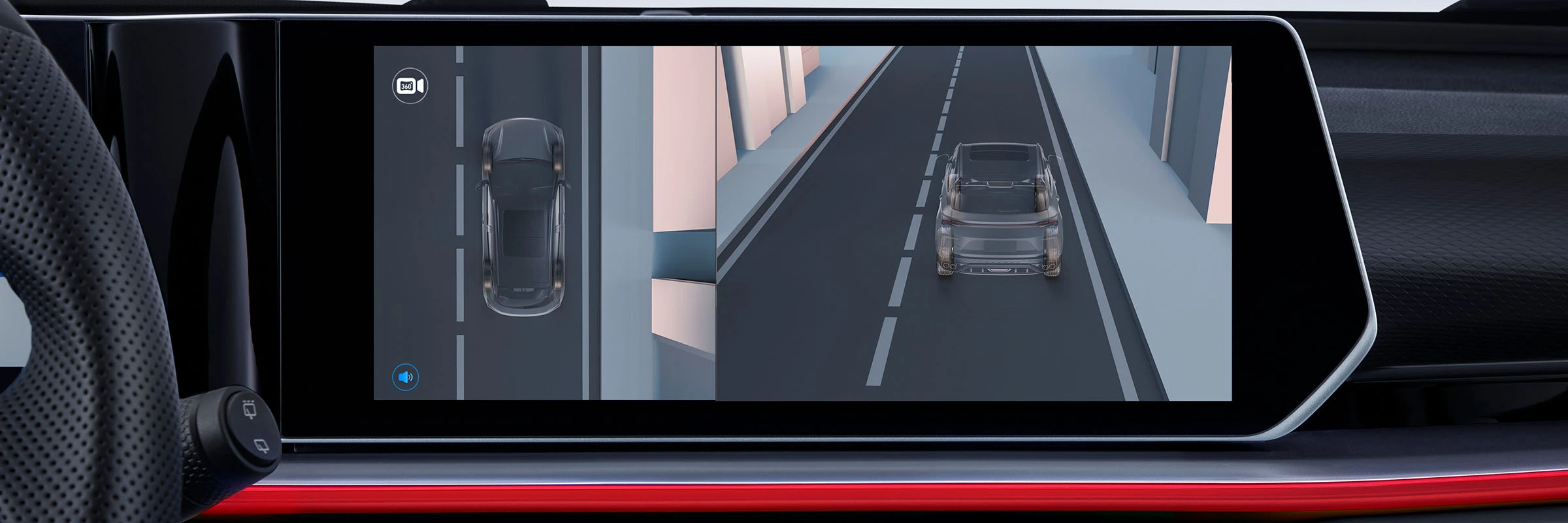 Cameră de 540° Geely Coolray