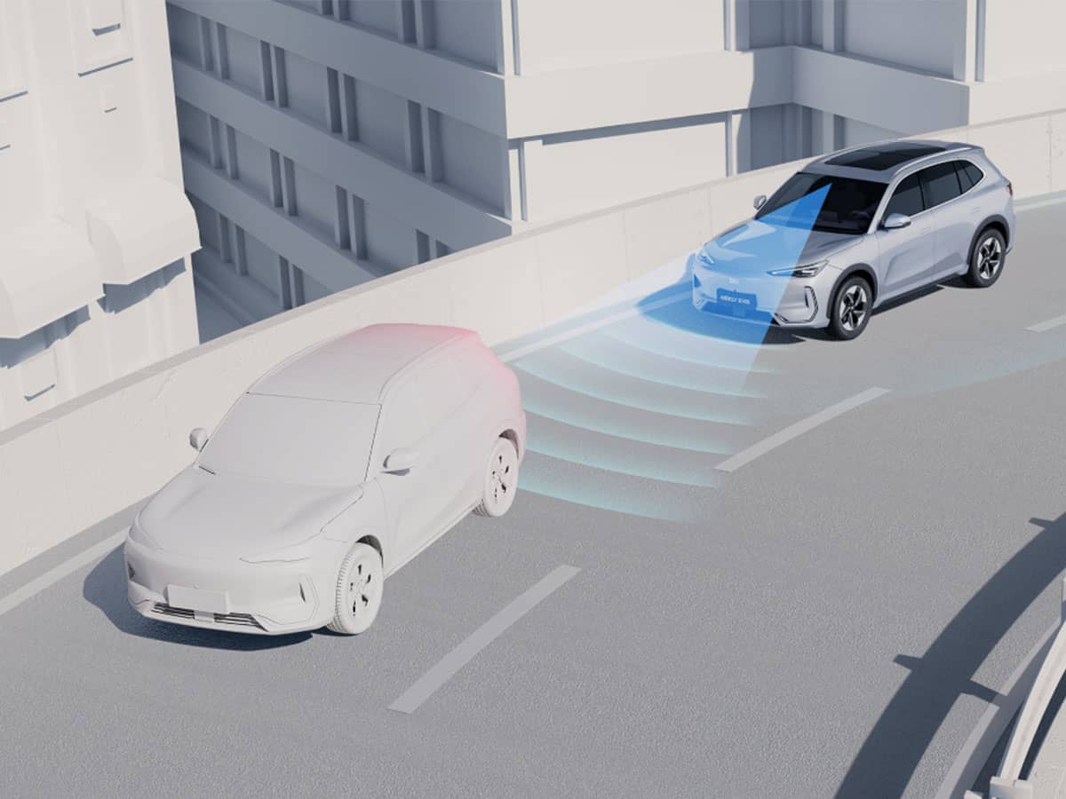 Cruise control adaptiv Geely EX5