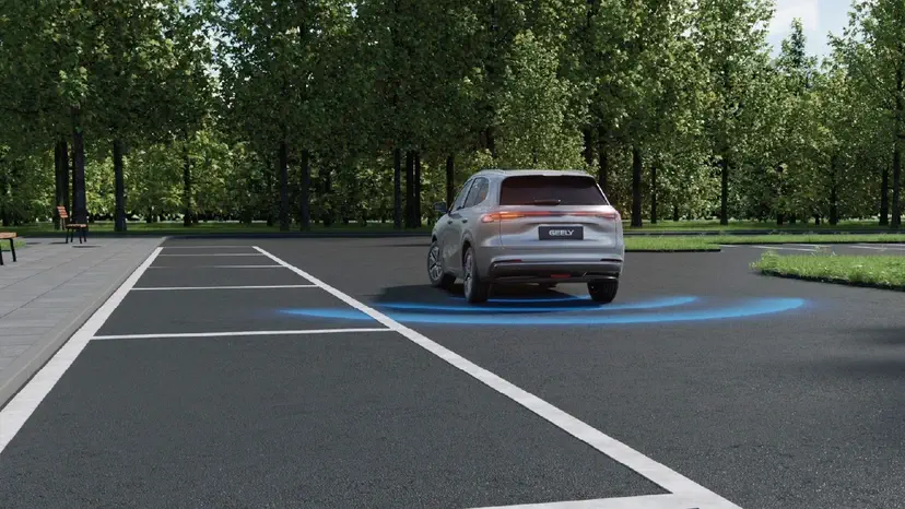 Avertizare trafic transversal din spate Geely Starray EM-i