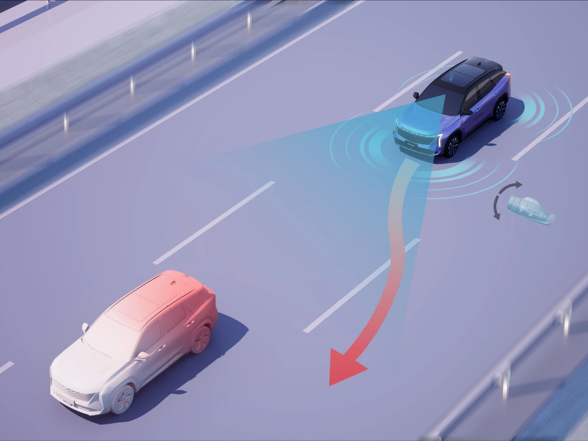 Asistență la conducerea pe autostradă Geely Starray